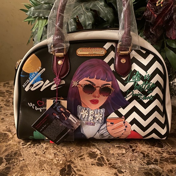 Beautiful bag with matching wallet - Picture 4 of 5